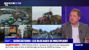 Agriculteurs : les blocages se multiplient - 23/01