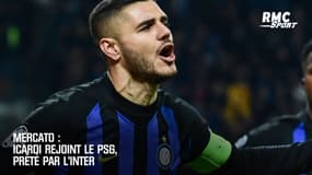 Mercato : Icardi rejoint le PSG, prêté par l'Inter