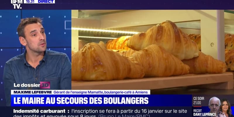 Le gérant d'une enseigne de boulangerie-café à Amiens raconte faire face à l'explosion des prix de l'énergie