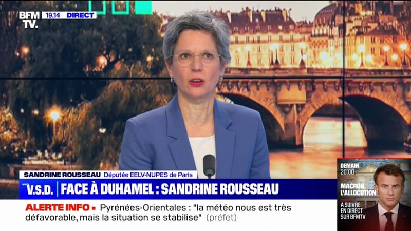 1er-Mai: Sandrine Rousseau (EELV-Nupes) appelle les Français à 