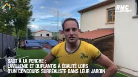 Perche: Lavillenie et Duplantis à égalité lors d'un concours surréaliste dans leur jardin