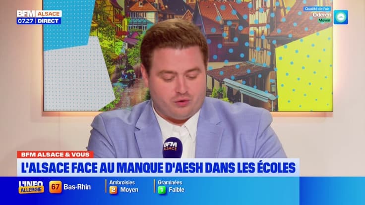 BFM et vous: l'Alsace face au manque d'AESH dans les écoles