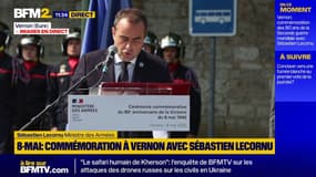 Victoire du 8 Mai 1945:"souvenons-nous des sacrifices" déclare Sébastien Lecornu,ministre des Armées