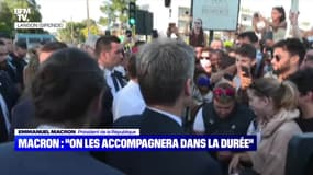 Macron en Gironde "pour reconstruire" - 20/07