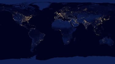 La consommation électrique dans le monde en 2012.