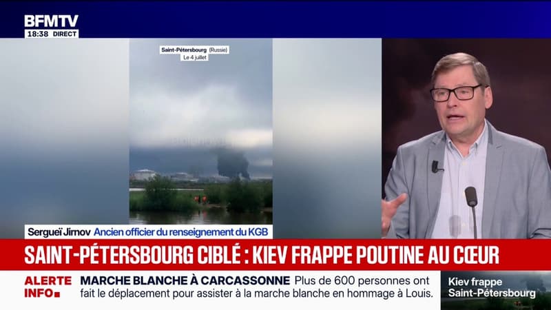 Frappes ukrainienne contre un terminal pétrolier: "L'Ukraine a trouvé le nerf de la guerre", estime Sergueï Jirnov
