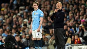 Kevin De Bruyne avant son entrée en jeu ce week-end, face à Tottenham, le 23 novembre 2024