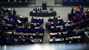 Le Parlement allemand, ce vendredi 31 janvier 2025 à Berlin.
