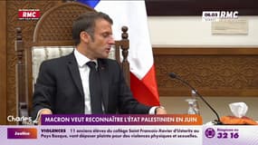 Emmanuel Macron veut reconnaître l'État palestinien