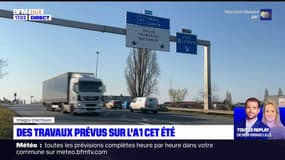 Nord: des travaux prévus sur l'A1 cet été