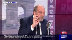 Eric Dupond-Moretti sur la situation sanitaire dans les prisons: "Les choses sont sous contrôle, je m'en félicite"