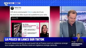 La police nationale se lance sur TikTok