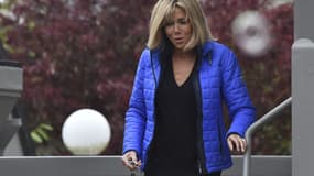 Brigitte Macron, au Touquet, le 6 mai 2017.
