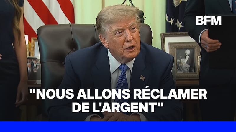 Guerre au Moyen-Orient: Donald Trump demande des "indemnités" à l'Iran