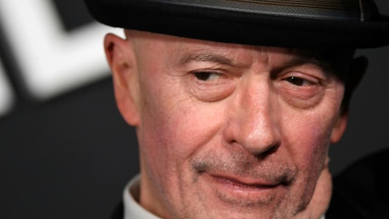 Jacques Audiard, lors de la première d'"Emilia Pérez" à Los Angeles, le 21 octobre 2024 