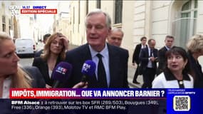 Avant son discours de politique générale, Michel Barnier quitte Matignon à pied