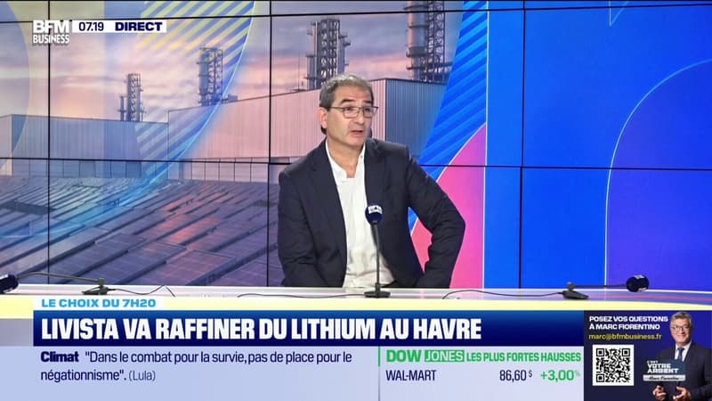 Livista installe son usine de raffinage de lithium en France plutôt qu'en Allemagne