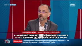 Insécurité: "on a besoin d'un homme fort, qui ne se plie pas devant le Conseil Constitutionnel, pour remettre de l'ordre dans ce pays" assure Robert Ménard
