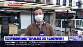 Boulogne-sur-Mer: on se prépare à la réouverture des terrasses