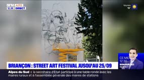 Briançon: le Street art festival se tient jusqu'à dimanche en ville