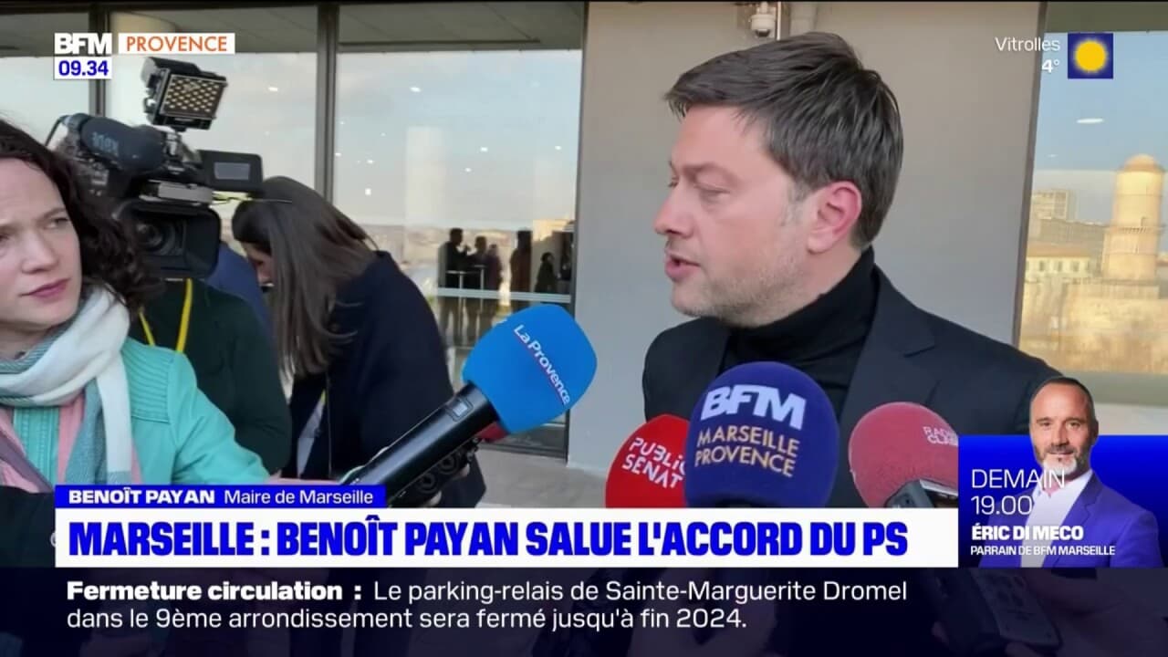 Congrès du PS à Marseille: Benoît Payan salue l'accord entre Olivier ...
