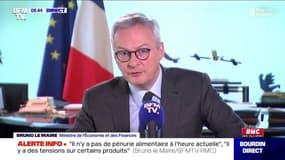 Bruno Le Maire (ministre de l'Economie et des Finances): "Je suis ouvert à ce que nous menions une réflexion sur l'augmentation de la prime de 1000 euros"