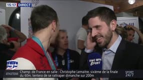 JO 2018 : Maurice Manificat savoure sa médaille de bronze avec le relais