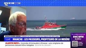 6 migrants meurent dans la Manche: "Depuis 25 ans, on est dans l'absurdité au dépens de l'efficacité" estime Jean-Claude Lenoir de l'association Salam