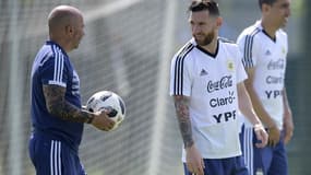 Sampaoli et Messi