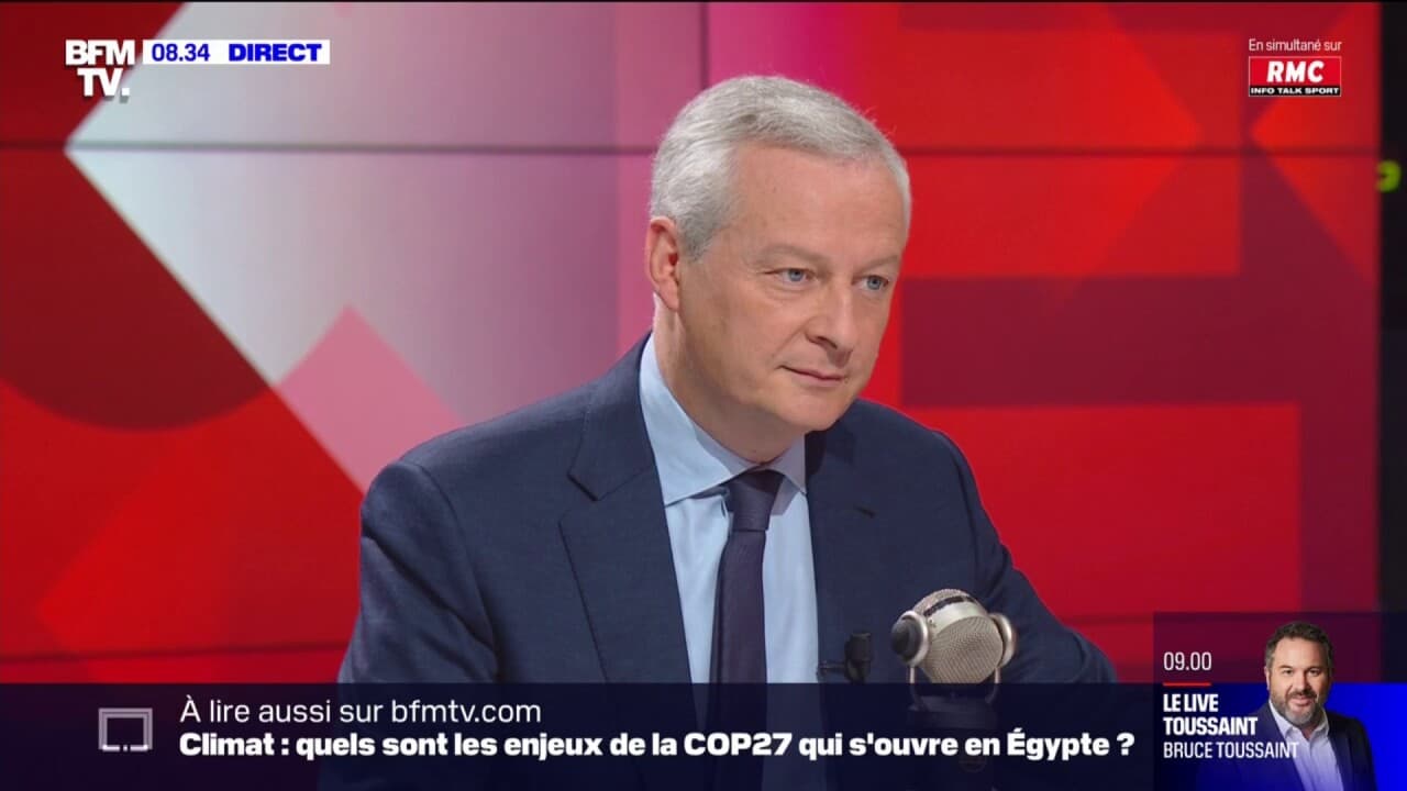 Bruno Le Maire Sur L'inflation: "Il N'y A Pas De Profiteurs Sur Les ...