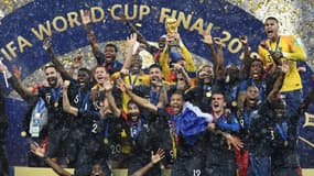 Les Bleus champions du monde 2018.