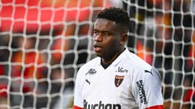 Brice Samba, le 2 décembre 2023, contre Lyon à Bollaert