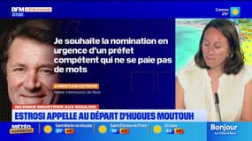 Après l'incendie mortel de Nice, Christian Estrosi appelle au départ du préfet Hugues Moutouh
