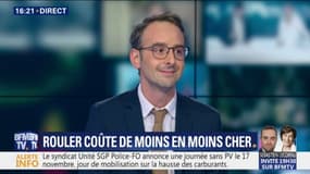 Rouler coûte de moins en moins cher