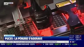 La pénurie de semi-conducteurs s'aggrave