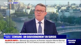 François Durovray (ministre des Transports): "Le budget de la France ne se joue pas au loto"
