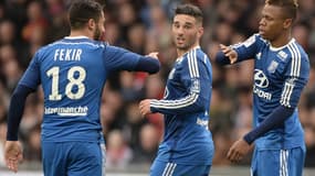 Nabil Fekir et Clinton Njie
