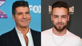 Simon Cowell le 20 décembre 2012 à Los Angeles et Liam Payne en 2022