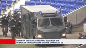 OL : L’impressionnante simulation d’attaque terroriste au Groupama Stadium