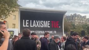 A Paris jeudi, lors du rassemblement pour Lola 