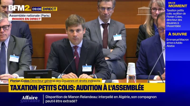 Plus de "800 millions" en 2025 : entre 2022 et 2025, le volume de petits colis entrant en France a plus que triplé, indique le directeur général des Douanes
