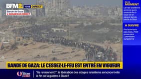 Gaza: des milliers de personnes marchent vers le nord du territoire après l'annonce du cessez-le-feu