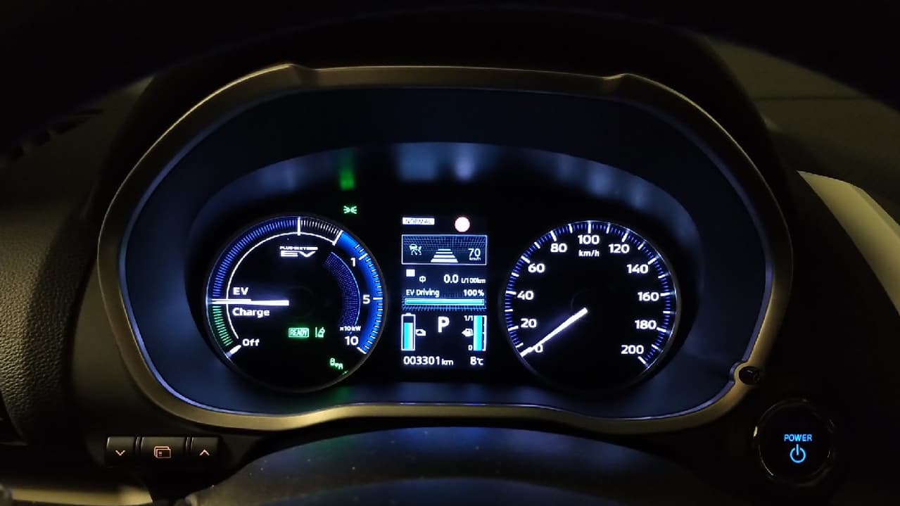 L'instrumentation du SUV est lisible, même si un peu désuète.