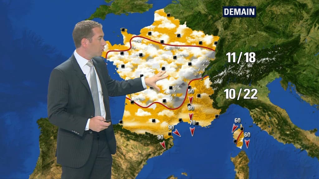 Le temps mercredi. Le temps mercredi.