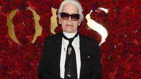 Karl Lagerfeld à New York en 2017