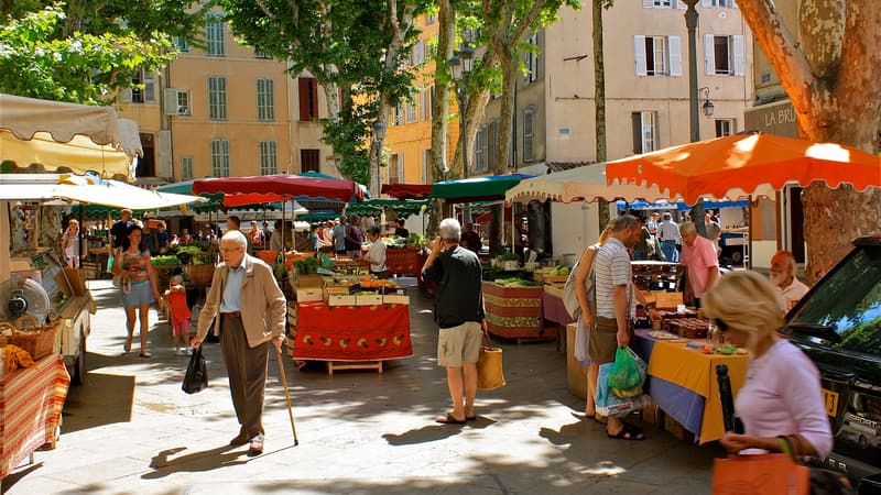 Le marché d'Aix-en-Provence (Photo d'illustration)