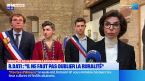 Bas-Rhin: la ministre de la Culture veut défendre les initiatives dans les zones rurales