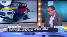 Auto Lifestyle: Jean-Charles de Castelbajac a créé un modèle unique de la Citroën e-Méhari - 05/05