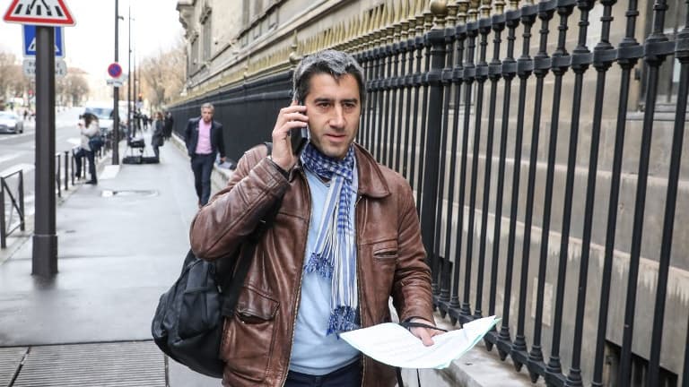 François Ruffin devant l'Assemblée nationale le 4 décembre 2018.