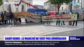 Saint-Denis: les commerçants opposés au déménagement du marché